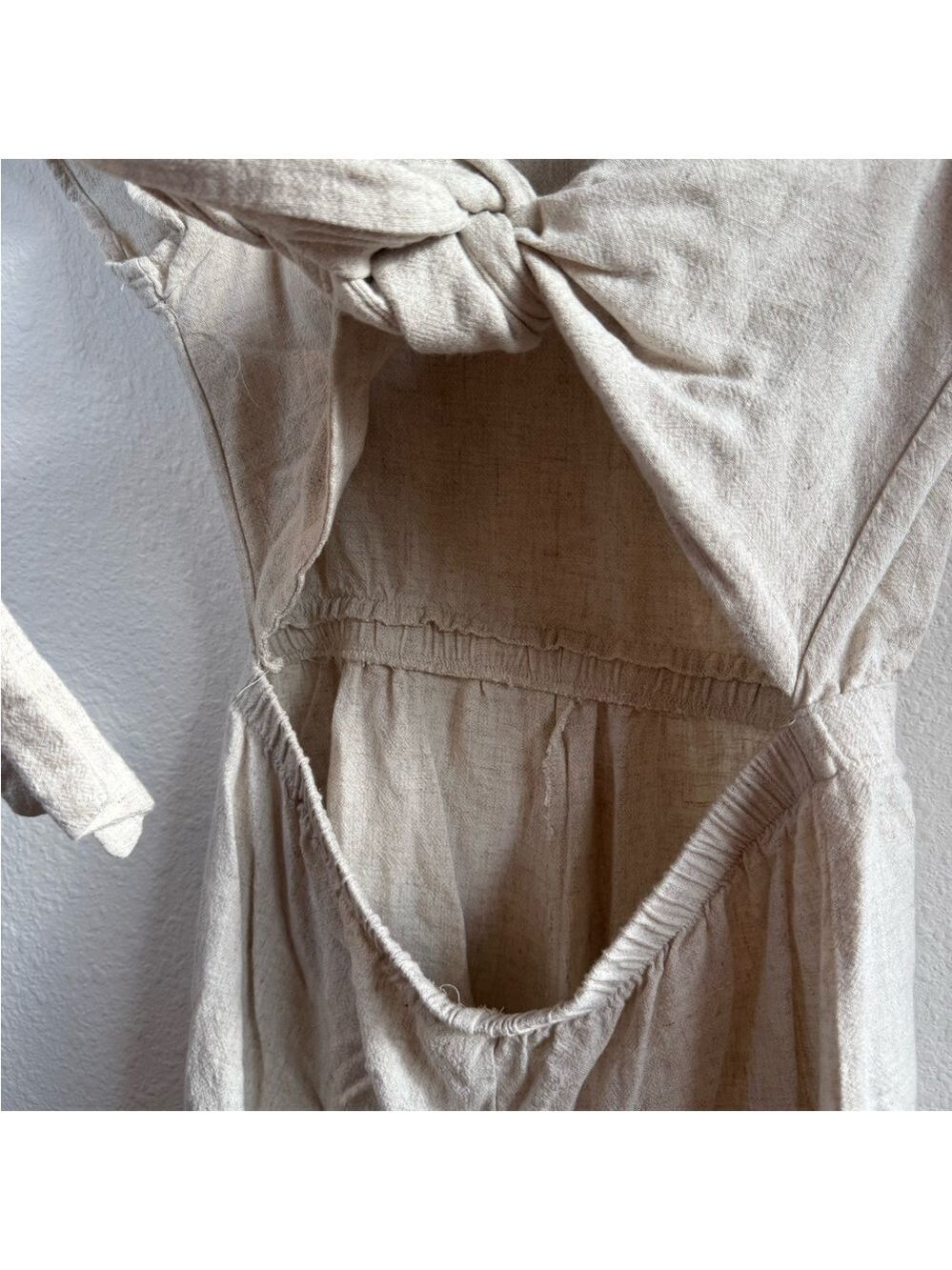 PRINCESS POLLY ‘Ragnar’ Cutout Linen Romper - Picture 7 of 11
